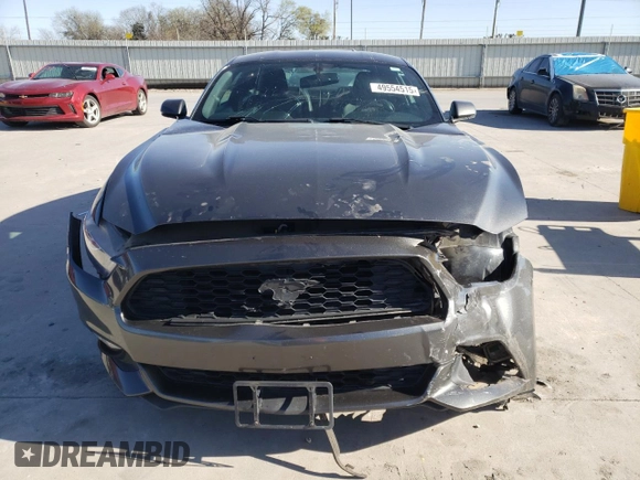 2017 Ford Mustang EcoBoost with VIN 1FA6P8TH9H5295254, listed as a Copart auction lot 49554515 with 110,464 mi miles and Salvage Title. Bid and sale history available at carsss.com. Image 5.
