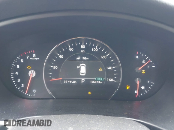 2020 Kia Sorento EX V6 with VIN 5XYPH4A5XLG710627, listed as a IAAI auction lot 41636638 with 166,073 mi miles. Bid and sale history available at carsss.com. Image 7.