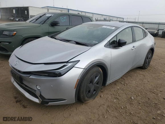 2023 Toyota Prius Prime SE with VIN JTDACACU3P3005444, listed as a Copart auction lot 41451305 with 11,537 mi miles and Salvage Title. Bid and sale history available at carsss.com. Image 1.