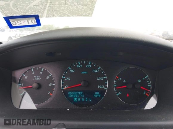 2013 Chevrolet Impala LT with VIN 2G1WB5E30D1202571, listed as a IAAI auction lot 41946958 with 104,291 mi miles and . Bid and sale history available at DreamBid. Image 7.