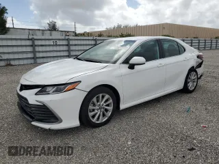 2024 Toyota Camry LE with VIN 4T1C11AK1RU856375, listed as a Copart auction lot 51189005 with 50,574 mi miles and Clean Title. Bid and sale history available at carsss.com. Image 1.