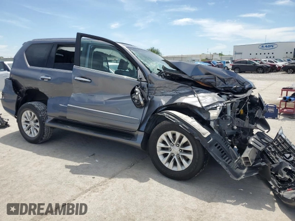 2016 Lexus GX 460 with VIN JTJBM7FX8G5142519, listed as a Copart auction lot 56483395 with 127,039 mi miles and Salvage title. Bid and sale history available at DreamBid. Image 4.