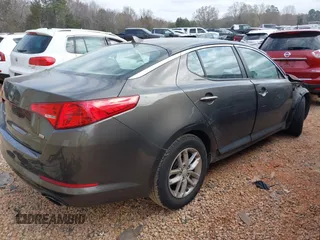 2013 Kia Optima LX with VIN 5XXGM4A76DG156179, listed as a IAAI auction lot 41829910 with 125,968 mi miles. Bid and sale history available at carsss.com. Image 4.