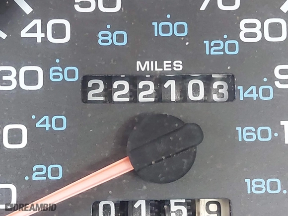 1997 Dodge Ram 1500 with VIN 1B7HC16Y0VS176345, listed as a IAAI auction lot 41947869 with 222,103 mi miles. Bid and sale history available at carsss.com. Image 15.