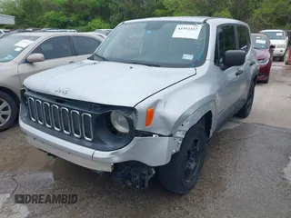 2018 Jeep Renegade Sport with VIN ZACCJAABXJPG96474, listed as a IAAI auction lot 41954257 with 95,900 mi miles and . Bid and sale history available at DreamBid. Image 17.