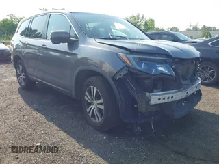 2017 Honda Pilot EX-L z VIN 5FNYF6H5XHB093028, wystawiony jako IAAI lot #42452779 z przebiegiem 134 559 mil mil oraz . Historia ofert i sprzedaży dostępna na DreamBid. Obrazek 1.