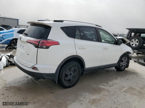 2017 Toyota RAV4 LE with VIN JTMZFREVXHJ719373, listed as a Copart auction lot 48244925 with 0 mi miles and Salvage Title. Bid and sale history available at carsss.com. Image 3.