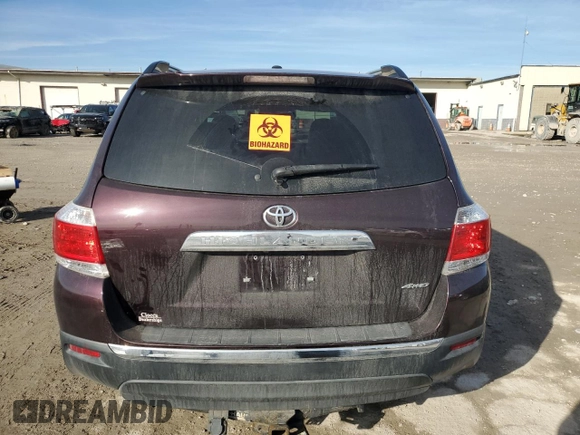 2013 Toyota Highlander Limited with VIN 5TDDK3EH7DS200260, listed as a Copart auction lot 44537275 with 144,599 mi miles and Non repairable. Bid and sale history available at DreamBid. Image 6.
