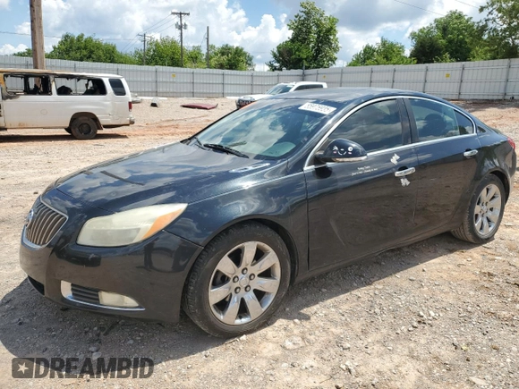 2012 Buick Regal with VIN 2G4GR5EK7C9146963, listed as a Copart auction lot 55975935 with 170,473 mi miles and Salvage title. Bid and sale history available at DreamBid. Image 1.