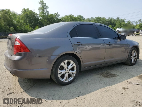 2012 Ford Fusion SE with VIN 3FAHP0HA0CR421559, listed as a Copart auction lot 59530525 with 228,126 mi miles and Clean title. Bid and sale history available at DreamBid. Image 3.
