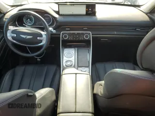 2022 Genesis GV80 z VIN KMUHCESC7NU076679, wystawiony jako Copart lot #57894835 z przebiegiem 49 882 mil mil oraz Szkody całkowita. Historia ofert i sprzedaży dostępna na DreamBid. Obrazek 8.