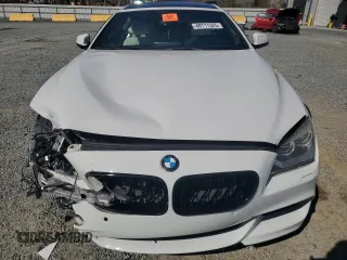 2014 BMW 6 Series 650i with VIN WBA6B2C58ED129575, listed as a Copart auction lot 48711525 with 78,681 mi miles and Salvage Title. Bid and sale history available at carsss.com. Image 5.
