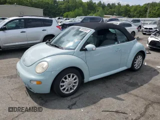 2005 Volkswagen Beetle GLS with VIN 3VWCM31Y25M362307, listed as a Copart auction lot 58468645 with 99,972 mi miles and Salvage title. Bid and sale history available at DreamBid. Image 1.