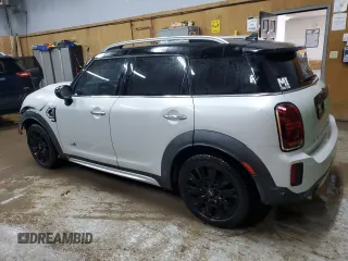 2021 MINI Countryman Cooper S with VIN WMZ83BR09M3M48203, listed as a Copart auction lot 41382705 with 60,844 mi miles and Salvage title. Bid and sale history available at DreamBid. Image 2.