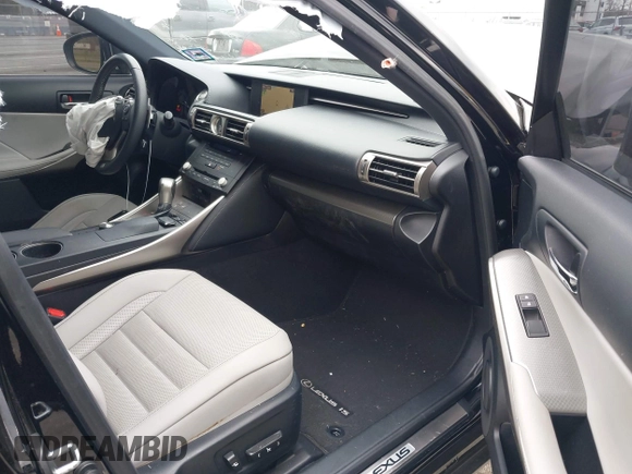 2015 Lexus IS 250 with VIN JTHCF1D21F5027232, listed as a IAAI auction lot 42072559 with 79,903 mi miles and . Bid and sale history available at DreamBid. Image 5.