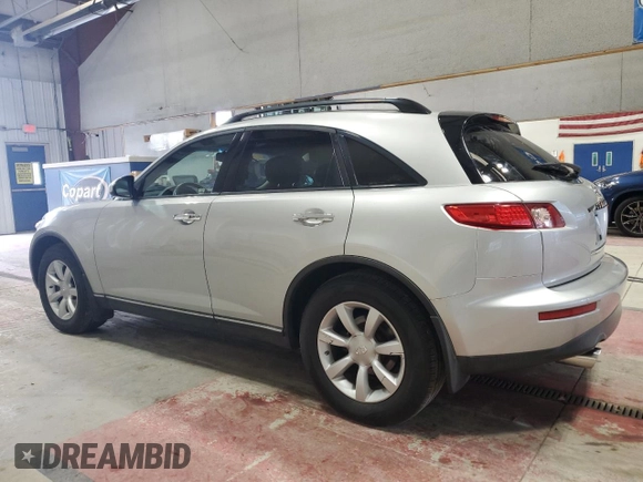 2004 Infiniti FX35 with VIN JNRAS08W64X203317, listed as a Copart auction lot 76169034 with 174,475 mi miles and Clean Title. Bid and sale history available at carsss.com. Image 2.