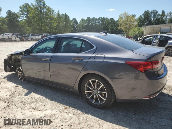 2020 Acura TLX w/Technology Pkg with VIN 19UUB1F58LA017648, listed as a Copart auction lot 63234143 with 0 mi miles. Bid and sale history available at carsss.com. Image 2.