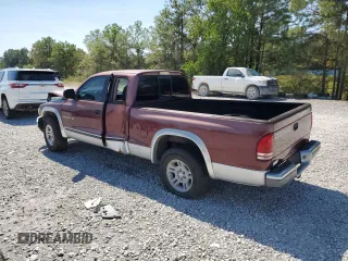 2001 Dodge Dakota Sport with VIN 1B7GL22N11S237838, listed as a Copart auction lot 75295524 with 0 mi miles and Salvage Title. Bid and sale history available at carsss.com. Image 2.