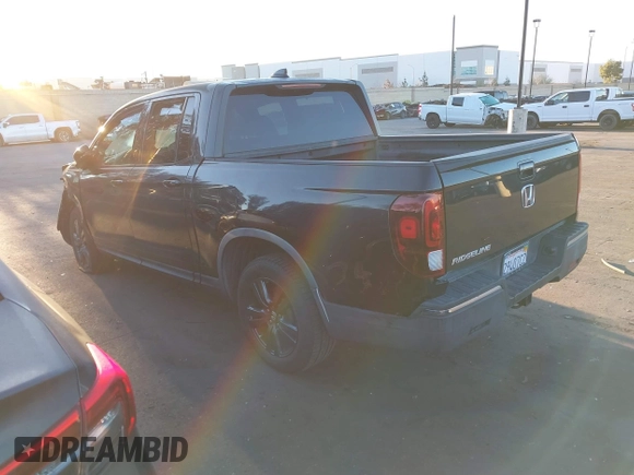 2017 Honda Ridgeline Sport with VIN 5FPYK2F19HB002939, listed as a IAAI auction lot 41728020 with 94,322 mi miles and . Bid and sale history available at DreamBid. Image 3.