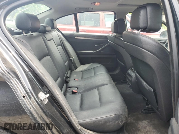 2013 BMW 5 Series 528i xDrive with VIN WBAXH5C59DDW15444, listed as a Copart auction lot 61769475 with 114,901 mi miles and Clean title. Bid and sale history available at DreamBid. Image 10.