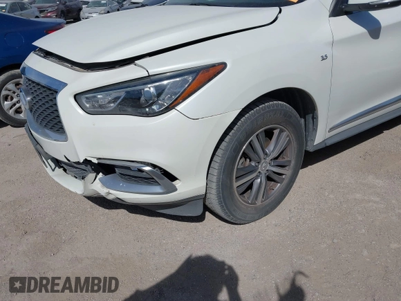 2016 Infiniti QX60 with VIN 5N1AL0MM6GC520846, listed as a IAAI auction lot 41795826 with 81,190 mi miles and . Bid and sale history available at DreamBid. Image 18.