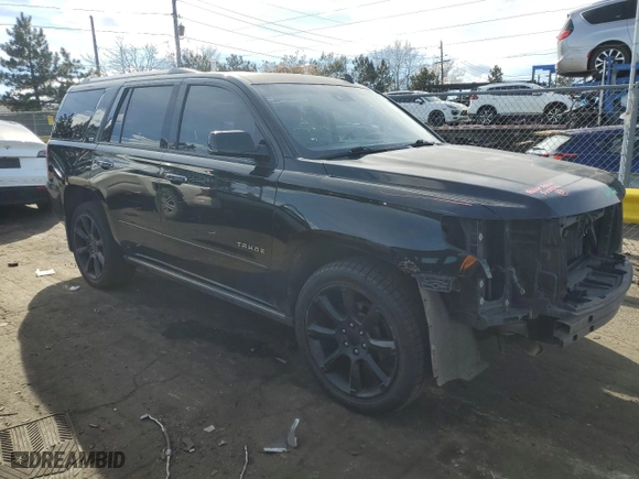 2015 Chevrolet Tahoe LTZ with VIN 1GNSKCKC1FR184582, listed as a Copart auction lot 46695845 with 225,870 mi miles and Salvage Title. Bid and sale history available at carsss.com. Image 4.