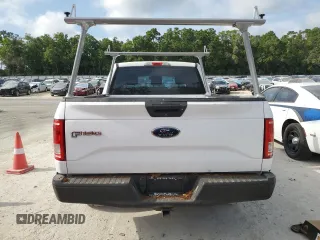 2017 Ford F-150 XL with VIN 1FTMF1C80HKE39125, listed as a Copart auction lot 56379345 with 136,264 mi miles and Clean title. Bid and sale history available at DreamBid. Image 6.