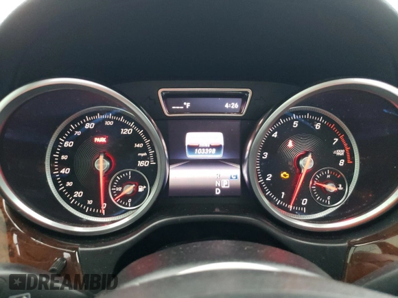 2017 Mercedes-Benz GLS 450 with VIN 4JGDF6EE2HA944410, listed as a Copart auction lot 55621174 with 103,398 mi miles and . Bid and sale history available at DreamBid. Image 9.