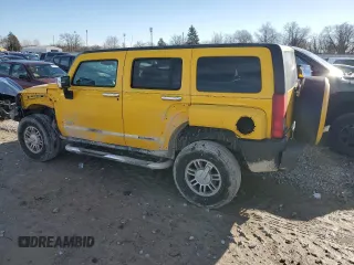 2007 Hummer H3 SUV with VIN 5GTDN13EX78196906, listed as a Copart auction lot 84805334 with 224,002 mi miles and Salvage Title. Bid and sale history available at DreamBid. Image 2.