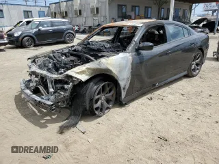 2019 Dodge Charger R/T z VIN 2C3CDXCT7KH738073, wystawiony jako Copart lot #54855815 z przebiegiem Nie podano mil oraz Nie do naprawy • Non repairable. Historia ofert i sprzedaży dostępna na DreamBid. Obrazek 1.