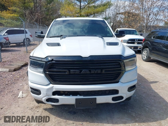 2023 Ram 1500 Laramie with VIN 1C6SRFJT8PN520610, listed as a IAAI auction lot 41898526 with 23,605 mi miles and . Bid and sale history available at DreamBid. Image 12.