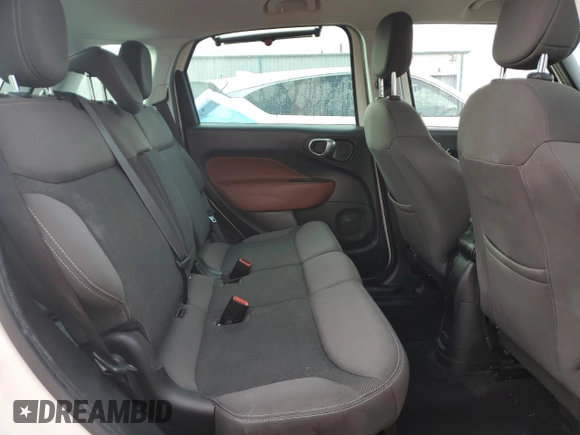 2014 FIAT 500L Trekking with VIN ZFBCFADHXEZ010932, listed as a Copart auction lot 87758755 with Not Provided miles and Salvage Title. Bid and sale history available at DreamBid. Image 10.