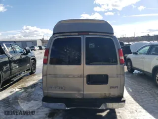 2003 GMC Savana Cargo Van YF7 Upfitter with VIN 1GDFH15T231157079, listed as a Copart auction lot 43487605 with 109,706 mi miles and Non Repairable. Bid and sale history available at carsss.com. Image 6.