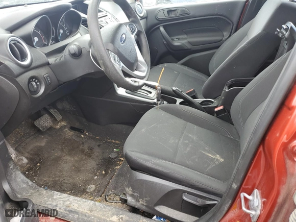 2018 Ford Fiesta SE with VIN 3FADP4EJ9JM103119, listed as a Copart auction lot 46050025 with 34,254 mi miles and Salvage Title. Bid and sale history available at carsss.com. Image 7.