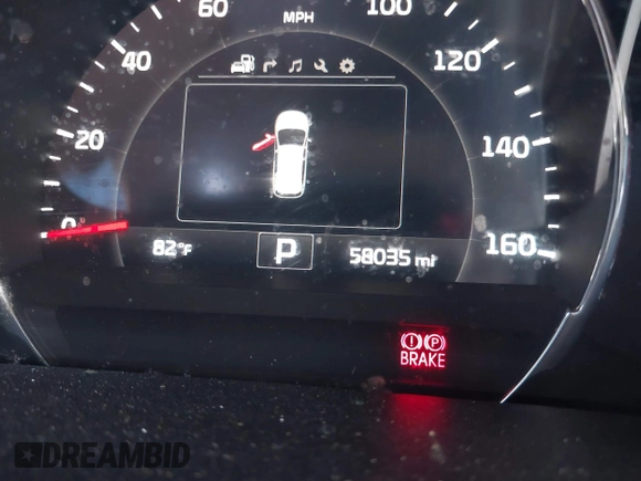 2016 Kia Sorento SX with VIN 5XYPK4A55GG083584, listed as a IAAI auction lot 41414740 with 58,035 mi miles. Bid and sale history available at carsss.com. Image 16.