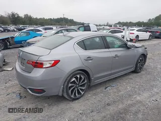 2017 Acura ILX w/Premium/A-SPEC Pkg with VIN 19UDE2F8XHA011848, listed as a IAAI auction lot 41175499 with 110,455 mi miles. Bid and sale history available at carsss.com. Image 4.