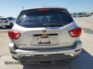 2019 Nissan Pathfinder SL with VIN 5N1DR2MN0KC603231, listed as a Copart auction lot 50697305 with 105,717 mi miles and Salvage Title. Bid and sale history available at carsss.com. Image 6.