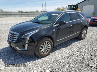 2017 Cadillac XT5 FWD with VIN 1GYKNARS2HZ131243, listed as a Copart auction lot 54189395 with 134,324 mi miles and Salvage Title. Bid and sale history available at carsss.com. Image 1.
