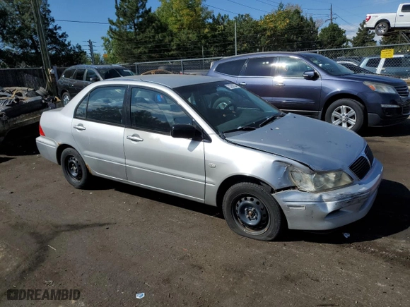2002 Mitsubishi Lancer ES with VIN JA3AJ26E72U070346, listed as a Copart auction lot 70280254 with 168,260 mi miles and Salvage Title. Bid and sale history available at carsss.com. Image 4.