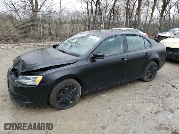 2012 Volkswagen Jetta Sedan S w/Sunroof with VIN 3VW2K7AJ7CM400882, listed as a Copart auction lot 47533575 with 151,961 mi miles and Clean Title. Bid and sale history available at carsss.com. Image 1.