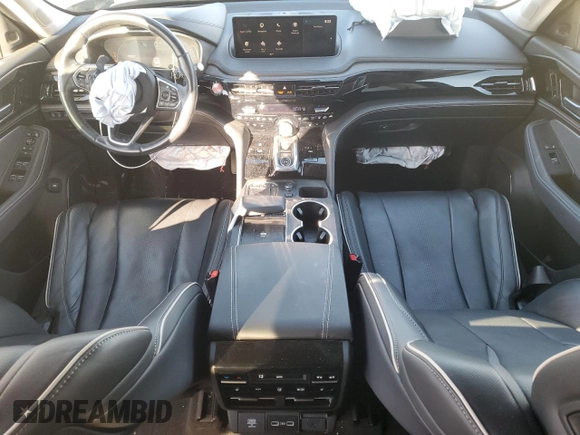 2022 Acura MDX w/Advance Package with VIN 5J8YE1H88NL003790, listed as a Copart auction lot 46874405 with 80,621 mi miles and Salvage Title. Bid and sale history available at carsss.com. Image 8.