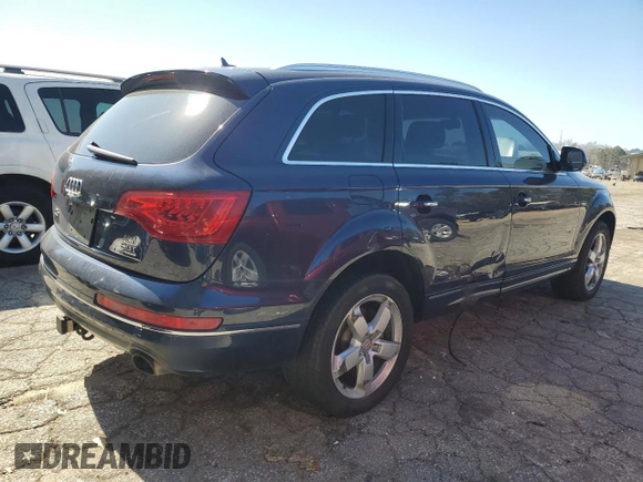 2014 Audi Q7 3.0T Premium Plus with VIN WA1LGAFE0ED018087, listed as a Copart auction lot 46578555 with 151,709 mi miles and Clean Title. Bid and sale history available at carsss.com. Image 3.