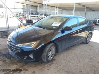 2020 Hyundai Elantra SEL with VIN KMHD84LF6LU100520, listed as a IAAI auction lot 41668287 with 79,479 mi miles. Bid and sale history available at carsss.com. Image 2.