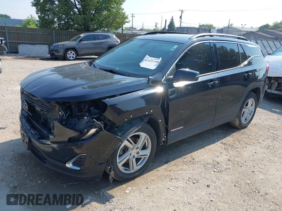 2019 GMC Terrain SLE z VIN 3GKALTEXXKL279826, wystawiony jako IAAI lot #42651208 z przebiegiem 131 740 mil mil oraz . Historia ofert i sprzedaży dostępna na DreamBid. Obrazek 2.