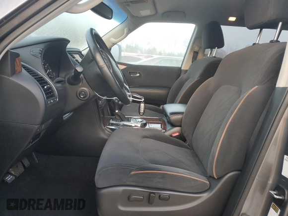 2017 Nissan Armada SV with VIN JN8AY2ND7H9007012, listed as a Copart auction lot 84239494 with 124,619 mi miles and Clean Title. Bid and sale history available at carsss.com. Image 7.