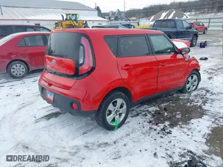 2019 Kia Soul with VIN KNDJN2A25K7007070, listed as a IAAI auction lot 41617181 with 1 mi miles. Bid and sale history available at carsss.com. Image 4.