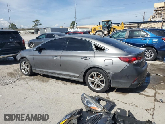 2018 Hyundai Sonata Limited with VIN 5NPE34AF3JH650517, listed as a Copart auction lot 47087485 with 169,071 mi miles and Salvage Title. Bid and sale history available at carsss.com. Image 2.