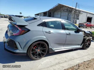 2019 Honda Civic Type R Touring with VIN SHHFK8G76KU203497, listed as a Copart auction lot 80994834 with 9,884 mi miles and Non Repairable. Bid and sale history available at carsss.com. Image 3.