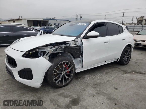 2023 Maserati Grecale Modena z VIN ZN682AVM0P7432182, wystawiony jako Copart lot #52376645 z przebiegiem 9 408 mil mil oraz Szkoda całkowita • Salvage title. Historia ofert i sprzedaży dostępna na DreamBid. Obrazek 1.