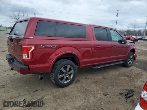 2015 Ford F-150 XLT w/HD Payload Pkg with VIN 1FTFW1EF3FFB40416, listed as a Copart auction lot 52146035 with 149,415 mi miles and Clean Title. Bid and sale history available at carsss.com. Image 3.